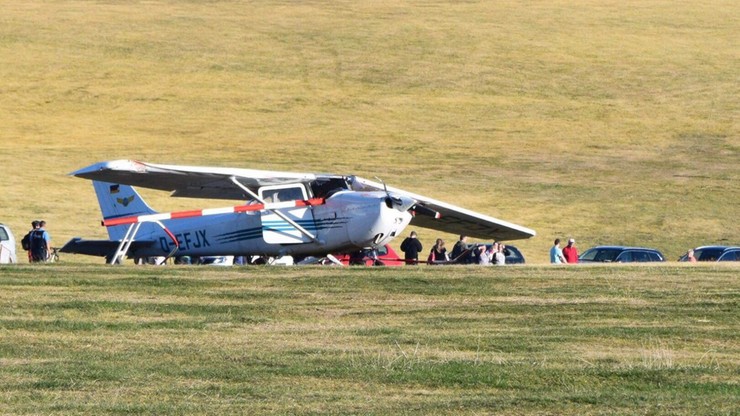 Samolot Cessna spadł w tłum podczas lądowania w Hesji. Zginęło dwoje dorosłych i dziecko