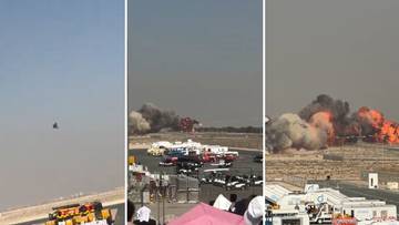 Katastrofa na pokazie w Dubaju. Pilot nie przeżył, wstrząsające nagrania