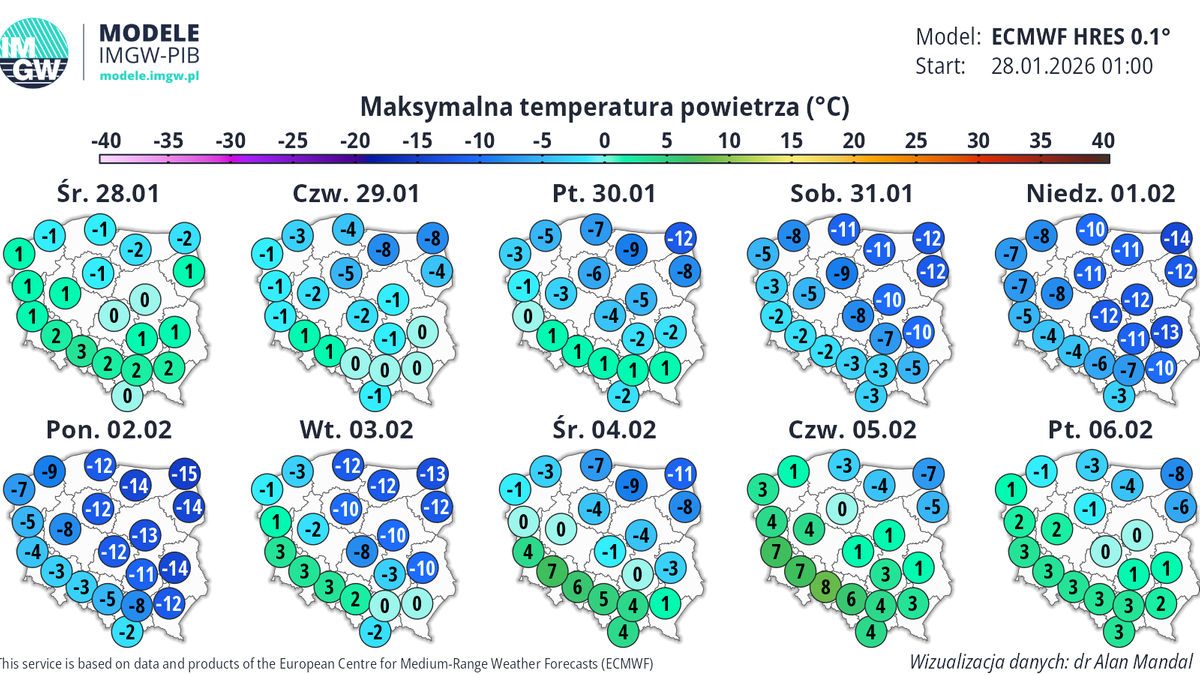 Mroźne powietrze z północnego wschodu opanuje Polskę. Wrócą siarczyste mrozy