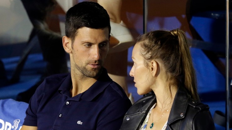 Tenisiści grający na turniejach Djokovica zarazili swoje żony