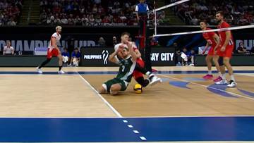 To wyglądało groźnie! Zderzenie dwóch polskich siatkarzy (WIDEO)