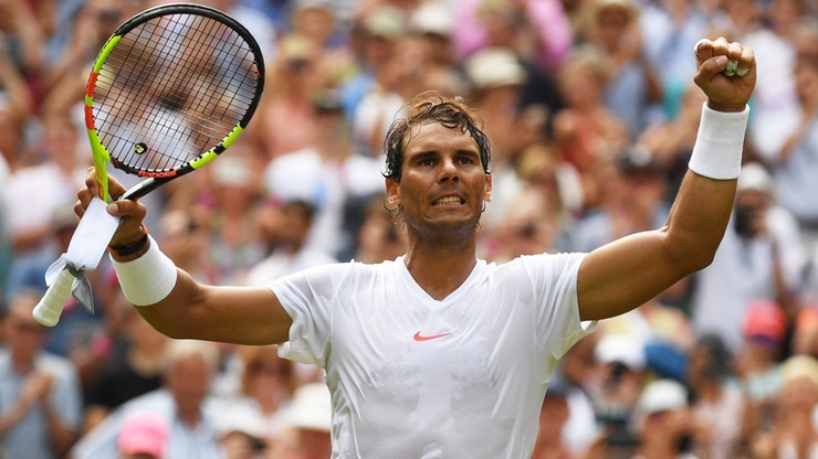 Wimbledon: Nadal bez straty seta awansował do 1/8 finału