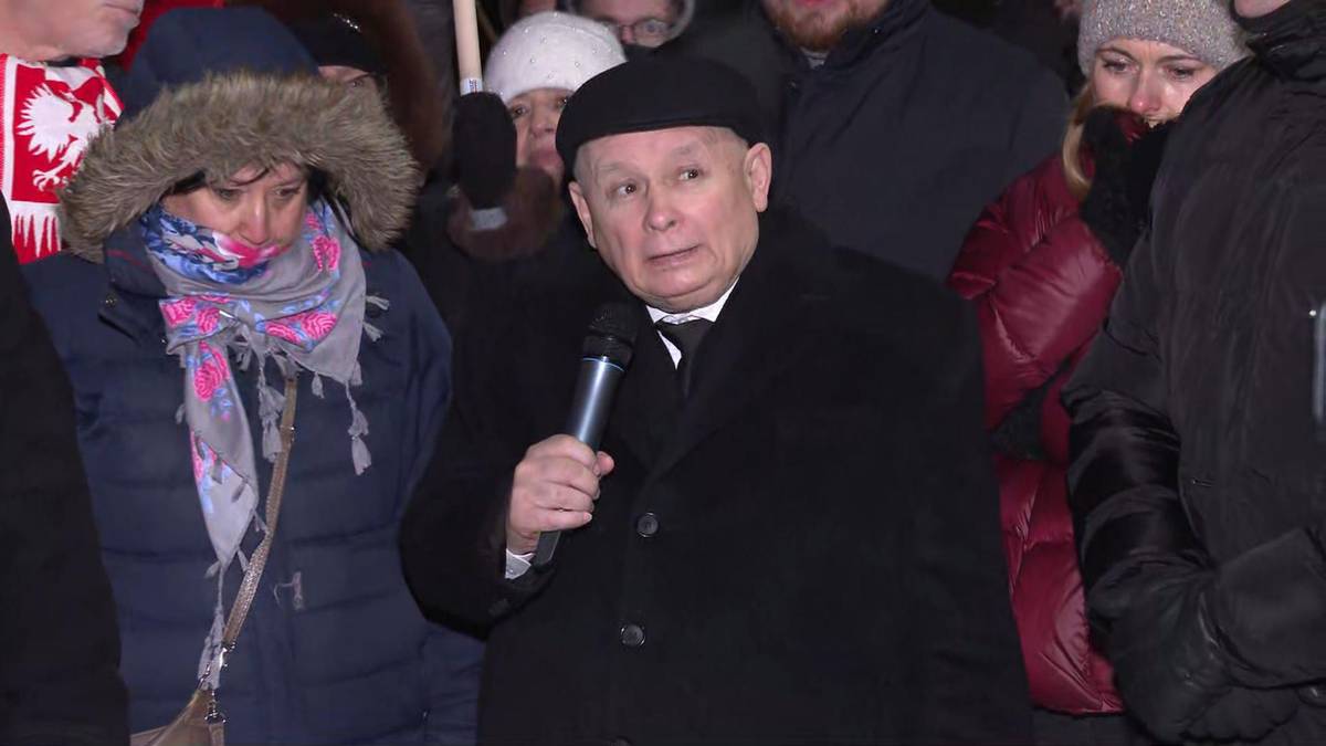 Prezes PiS Jarosław Kaczyński chciał odwiedzić Macieja Wąsika. Nie został wpuszczony