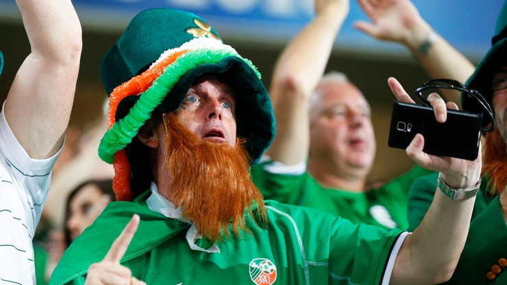 Euro 2016: Kibice z Irlandii po raz kolejny ubarwiają turniej