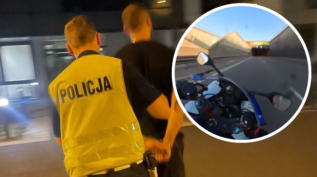 Pędził motocyklem 300 km/h. Policja natrafiła na trop ws. kierowcy