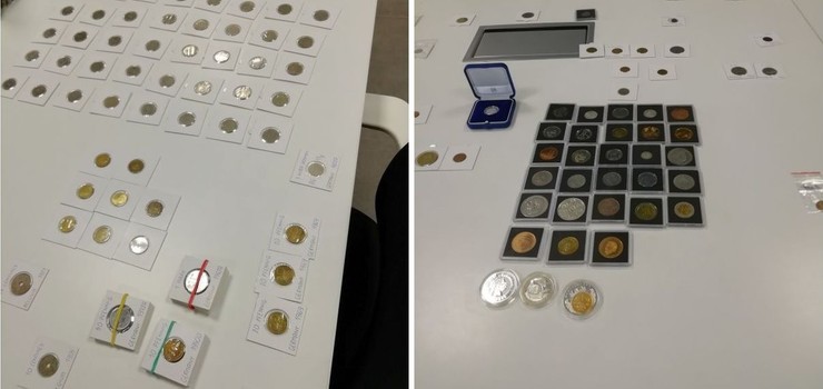 Kolekcja 5 tysięcy monet kolekcjonerskich różnych walut