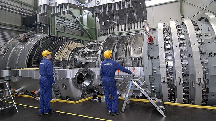 Niemiecki rząd interweniuje w Moskwie w sprawie turbin Siemensa na Krymie