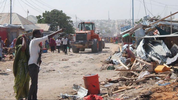Zamach bombowy w Somalii. Wielu zabitych i rannych