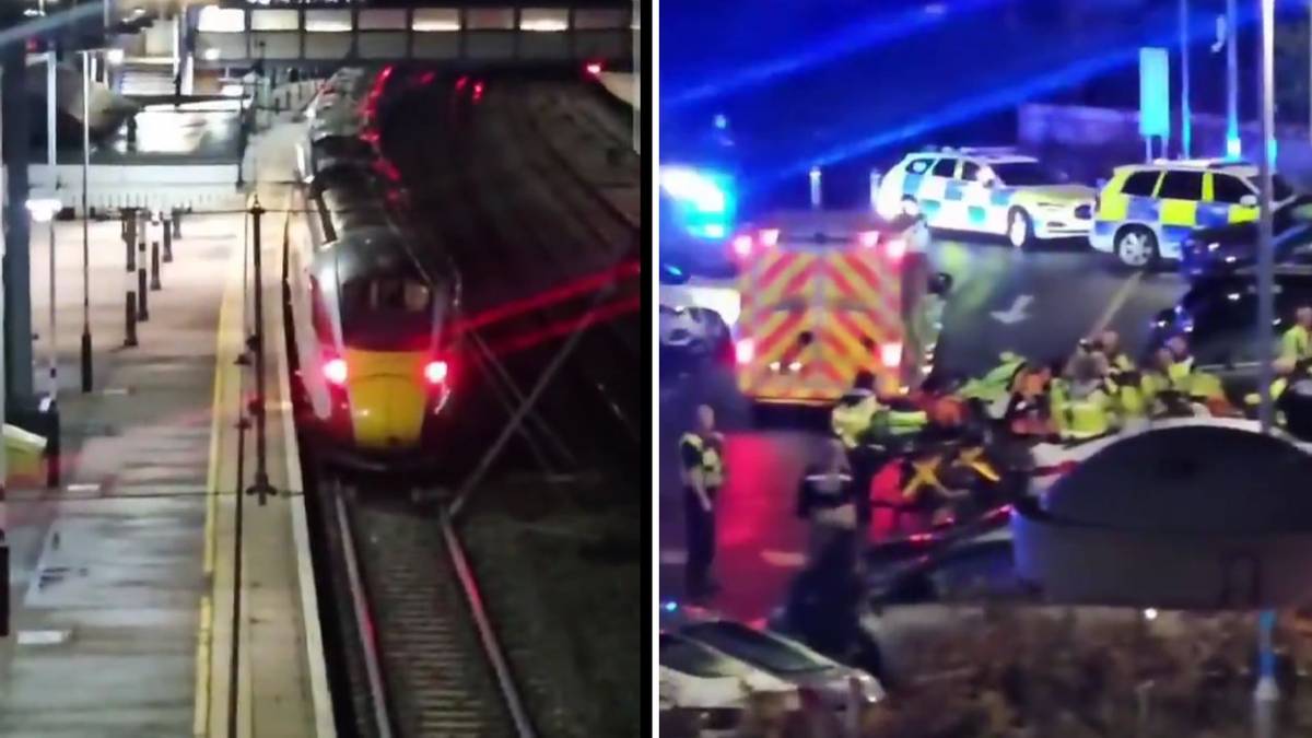 Atak nożowników w pociągu w Wielkiej Brytanii. Wielu rannych