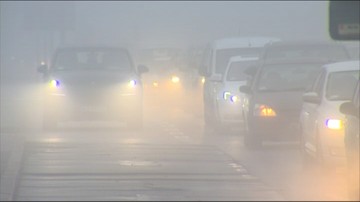 Sytuacja na drogach: miejscami może być ślisko, mgły utrudnią widoczność