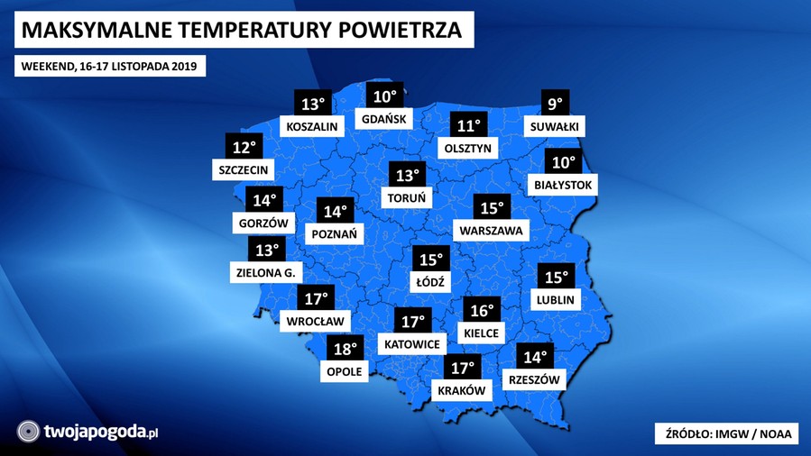 Wyjątkowo ciepły weekend