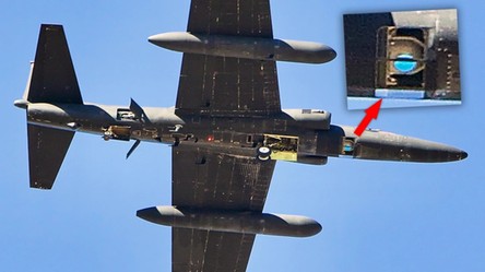 Tajemnicze loty szpiegowskiego U-2 nad Kalifornią z kamerą obserwacyjną