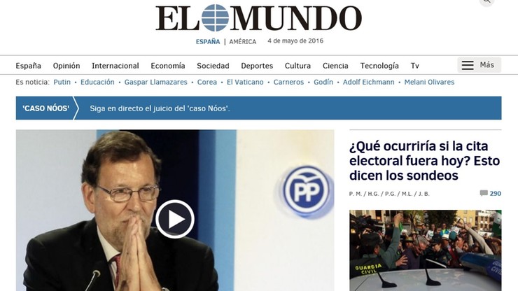 Z powodu strajku nie ukazał się hiszpański dziennik "El Mundo"