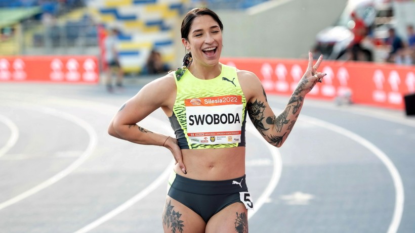 Swoboda mistrzynią Polski. Przebiegła 100 m w 10,99, ale ze zbyt silnym wiatrem
