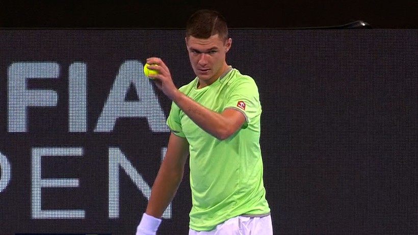 ATP w Sofii: Kamil Majchrzak rozpoczął turniej od wygranej