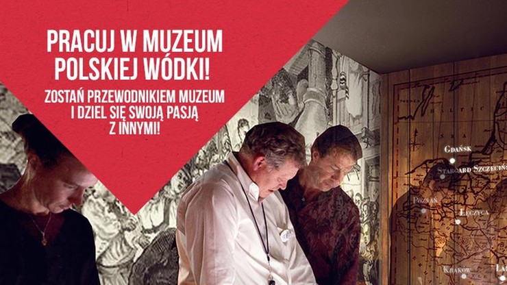 Muzeum Polskiej Wódki szuka pracowników. Wśród obowiązków "doskonalenie się w znajomości produktów"