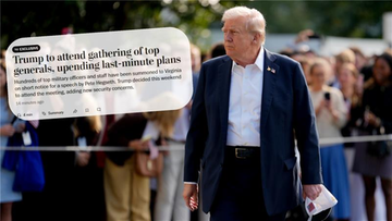 Pentagon wzywa na pilne spotkanie. "WP": Trump weźmie w nim udział