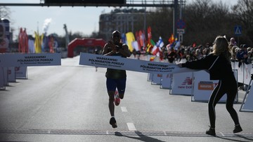 16. Półmaraton Warszawski: Tanzańczyk pobił rekord imprezy