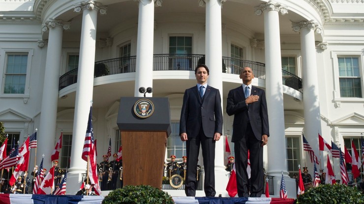 Obama i premier Kanady ogłaszają wspólną walkę z ociepleniem klimatu