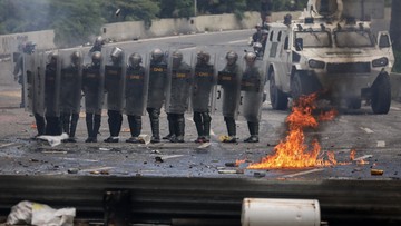 Dwie ofiary starć w Wenezueli. Protest przeciwko zmianom w konstytucji