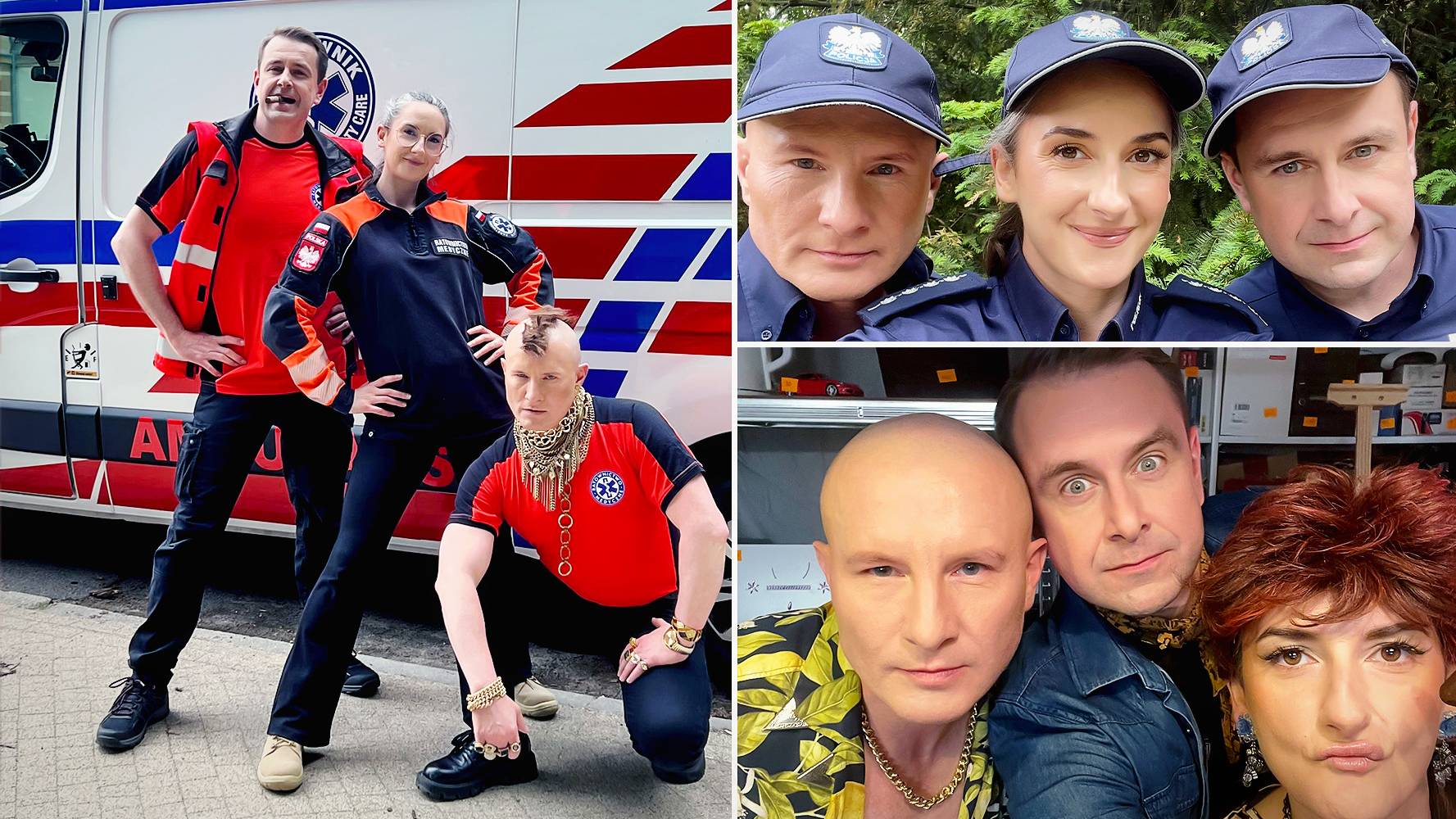 Kabaret K2 na planie trzeciego sezonu Jedziemy po bandzie - Polsat.pl