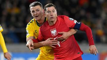 Polska wygrywa z Litwą 2:0. Robert Lewandowski trafia 