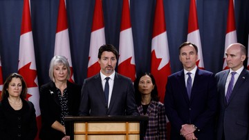 Premier Kanady poddał się kwarantannie. Jego żona czeka na wynik badania