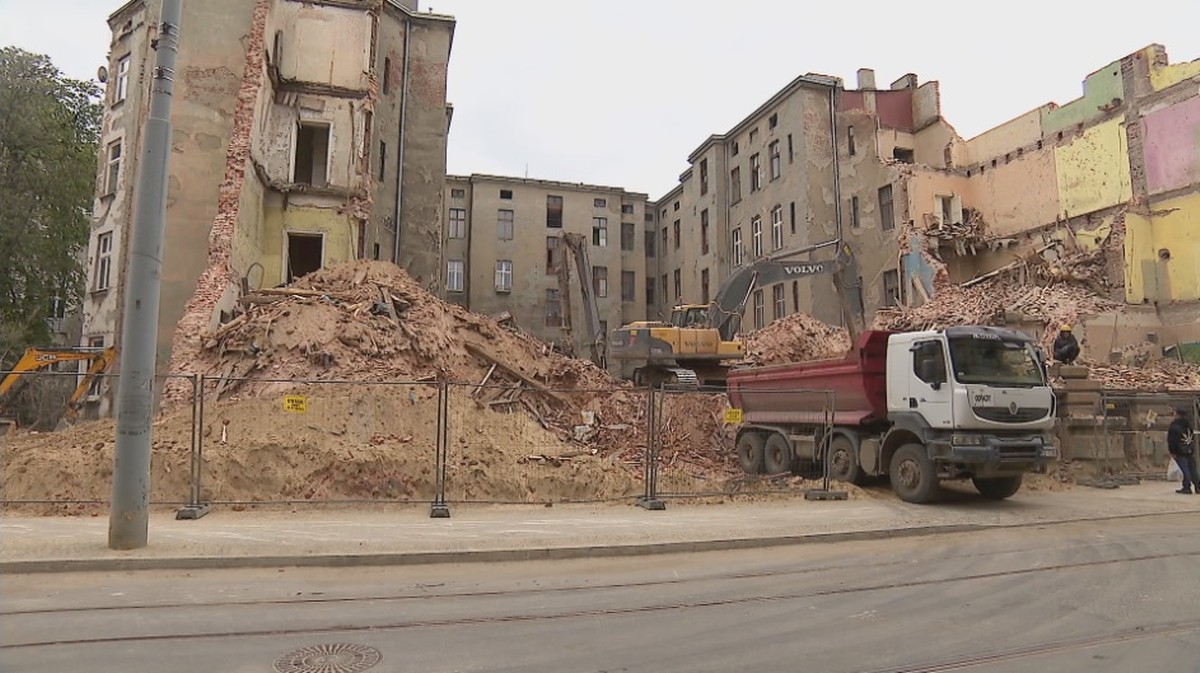 Łódź: W tym roku wyburzonych zostanie 50 kamienic. "Chcemy, żeby krajobraz miasta się zmieniał"