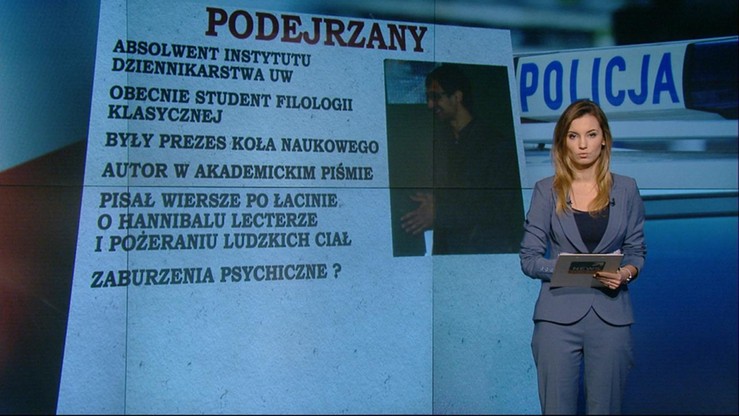 Jest list gończy za podejrzanym o makabryczną zbrodnię w Warszawie