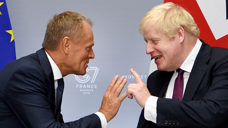 Johnson powiedział Tuskowi, że Londyn opuści UE 31 października niezależnie od okoliczności