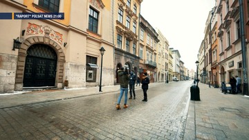 "Raport": pusty Kraków. Takiej sytuacji nie pamiętają najstarsi mieszkańcy