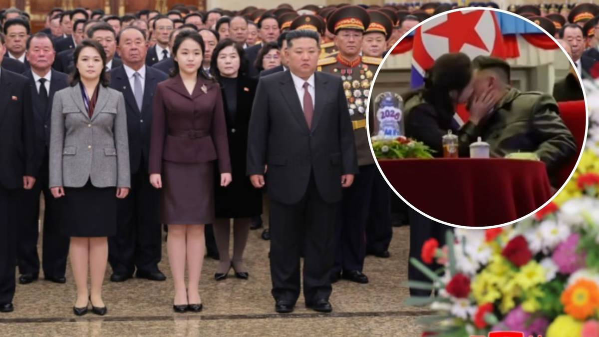 Córka Kim Dzong Una w centrum uwagi. Pocałunek wywołał poruszenie