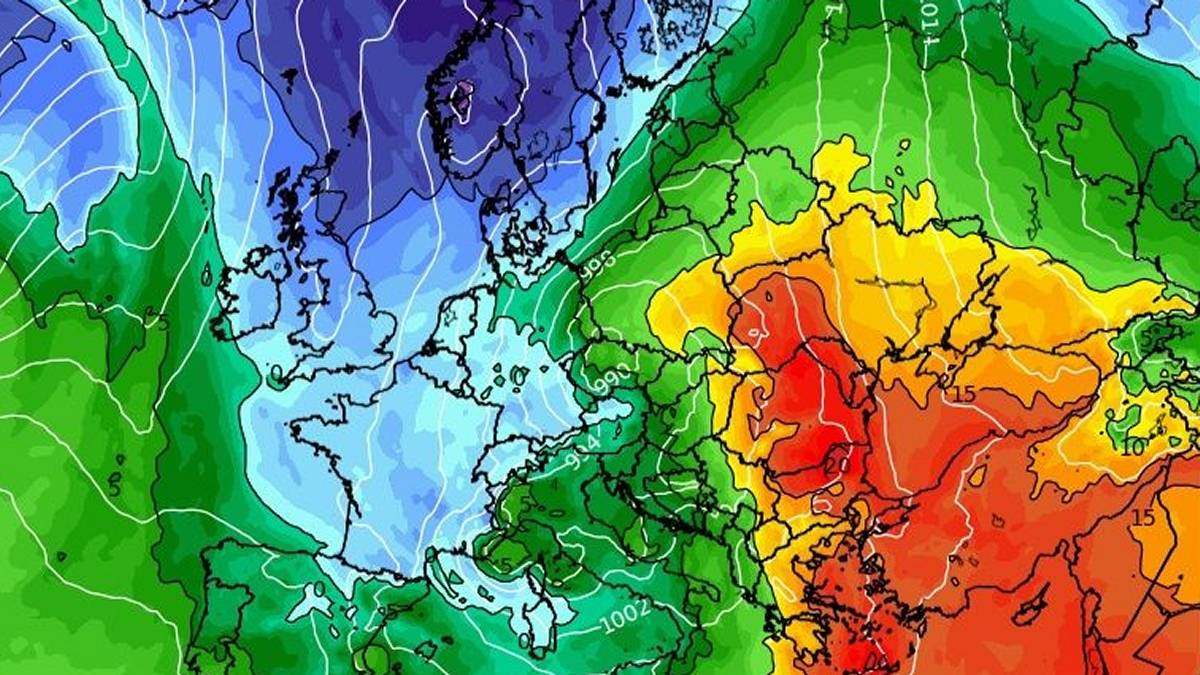 Jaka będzie zima? Fot. wxcharts.com