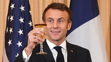 Prezydent Emmanuel Macron wytypował wynik meczu Polska - Francja