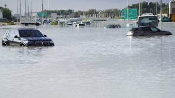 2024-04-17 Powódź w Dubaju. Na takie opady nie byli przygotowani