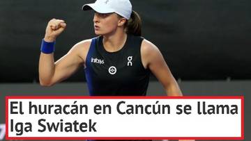 "Huragan w Cancun nazywa się Świątek". Światowe media pod wrażeniem gry Polki