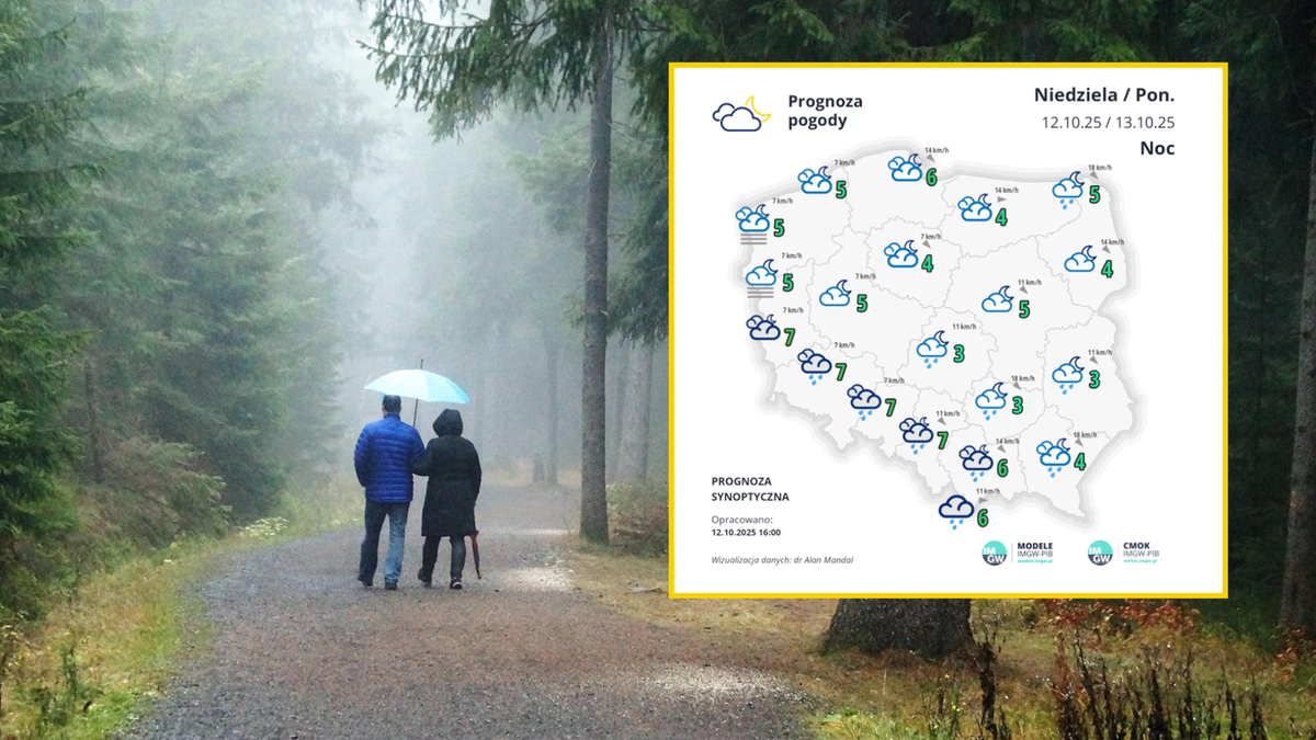 Prognoza na najbliższe dni. Pogodę zdominuje chłodny front