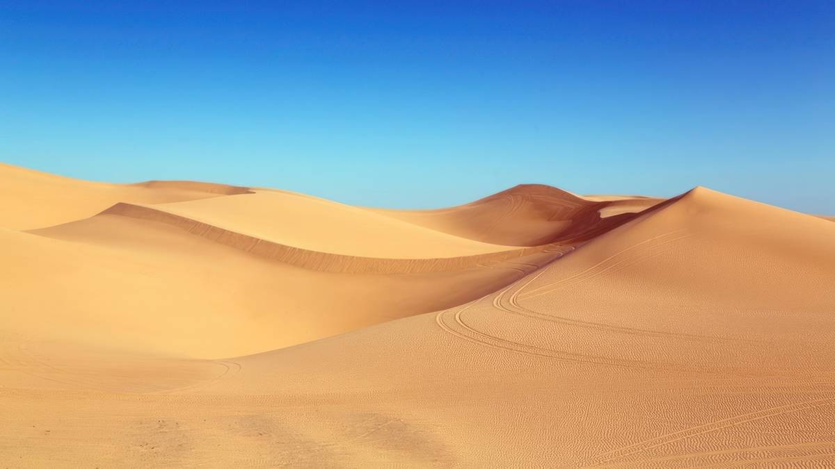 Sahara, największa pustynia gorąca. Fot. Max Pixel.
