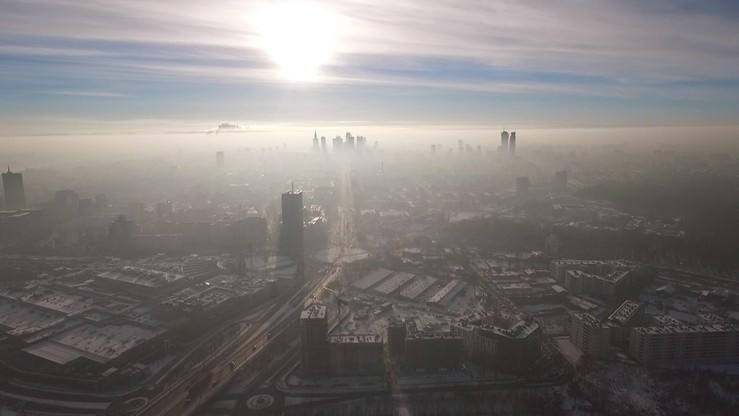 Smog nad Warszawą. Normy przekroczone prawie o 300 proc.