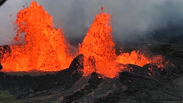 Kolejne erupcje wulkanu na Hawajach