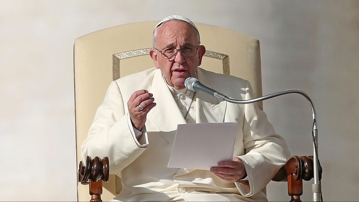 "Niech Bóg błogosławi Polskę" – papież Franciszek podczas audiencji generalnej