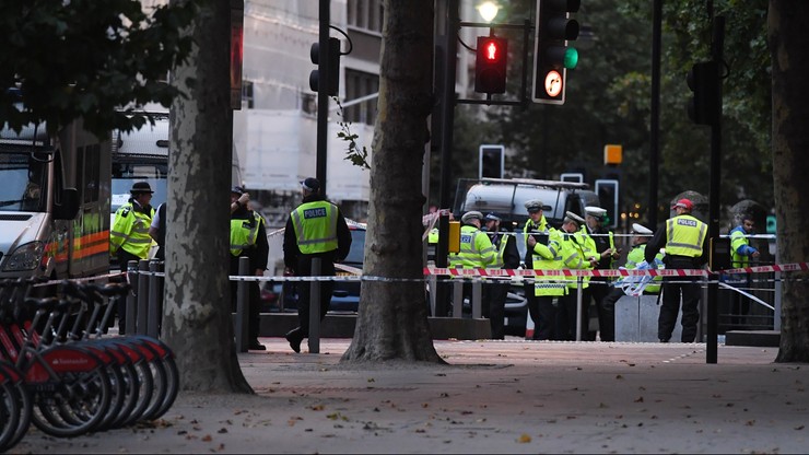 Policja uznała incydent w Londynie za wypadek drogowy