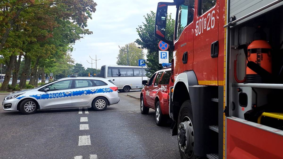 W nadmorskim kurorcie ewakuowano setki osób. W akcji policja i straż pożarna