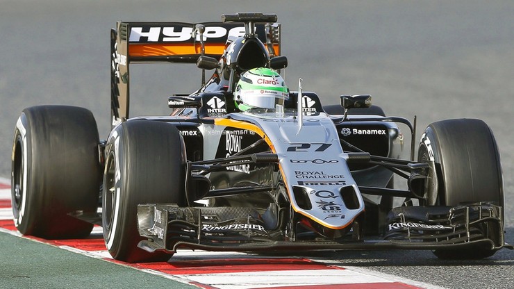 Formuła 1: W Barcelonie Force India szybsza od Ferrari