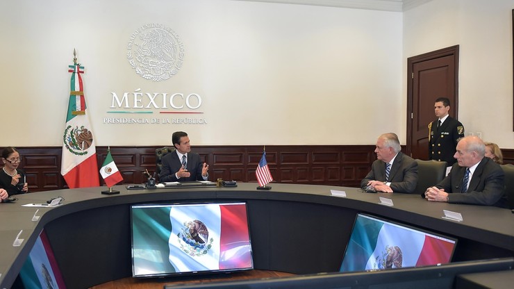 Pena Nieto podkreśla chęć dialogu USA i Meksyku