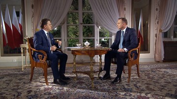 Prezydent w Polsat News o Okrągłym Stole: bilans nie jest jednoznacznie pozytywny, ale jest dodatni
