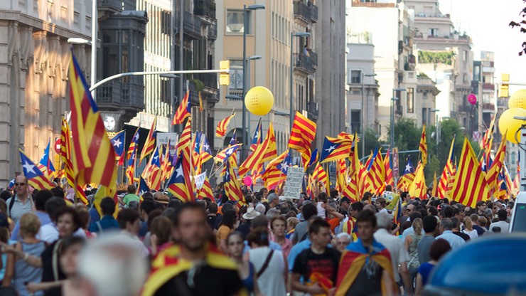 FC Barcelona podała UEFA do sądu za zakaz prezentowania katalońskich flag