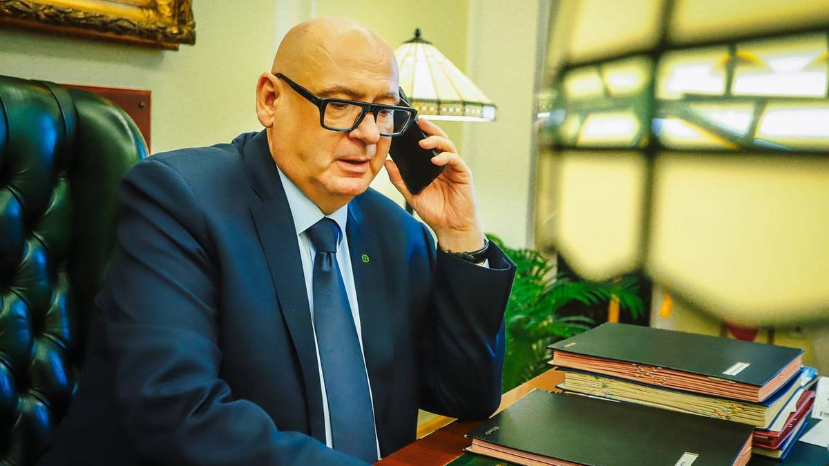 A joint list of KO and PSL. Deputy Marshal of the Sejm Piotr Zgorzelski spoke