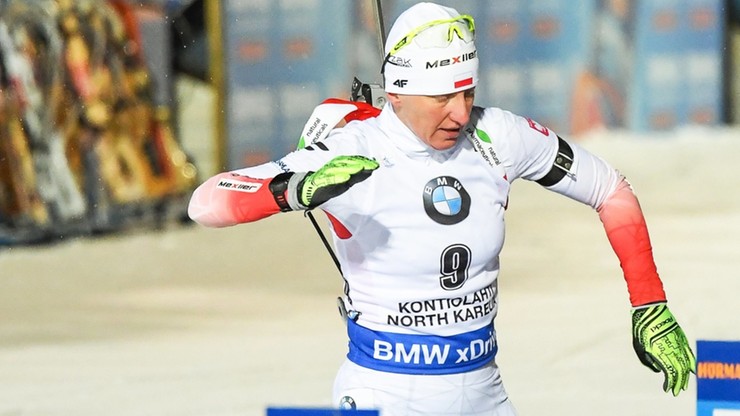 PŚ w biathlonie: Francuzi wygrali supermikst. Odległe miejsce Polaków