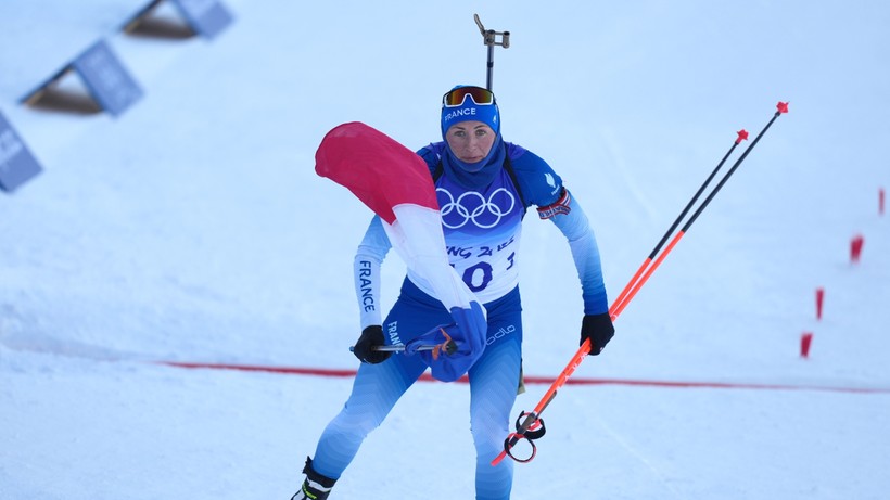Pekin 2022: Justine Braisaz-Bouchet ze złotem na 12,5 km ze startu wspólnego, Monika Hojnisz-Staręga daleko